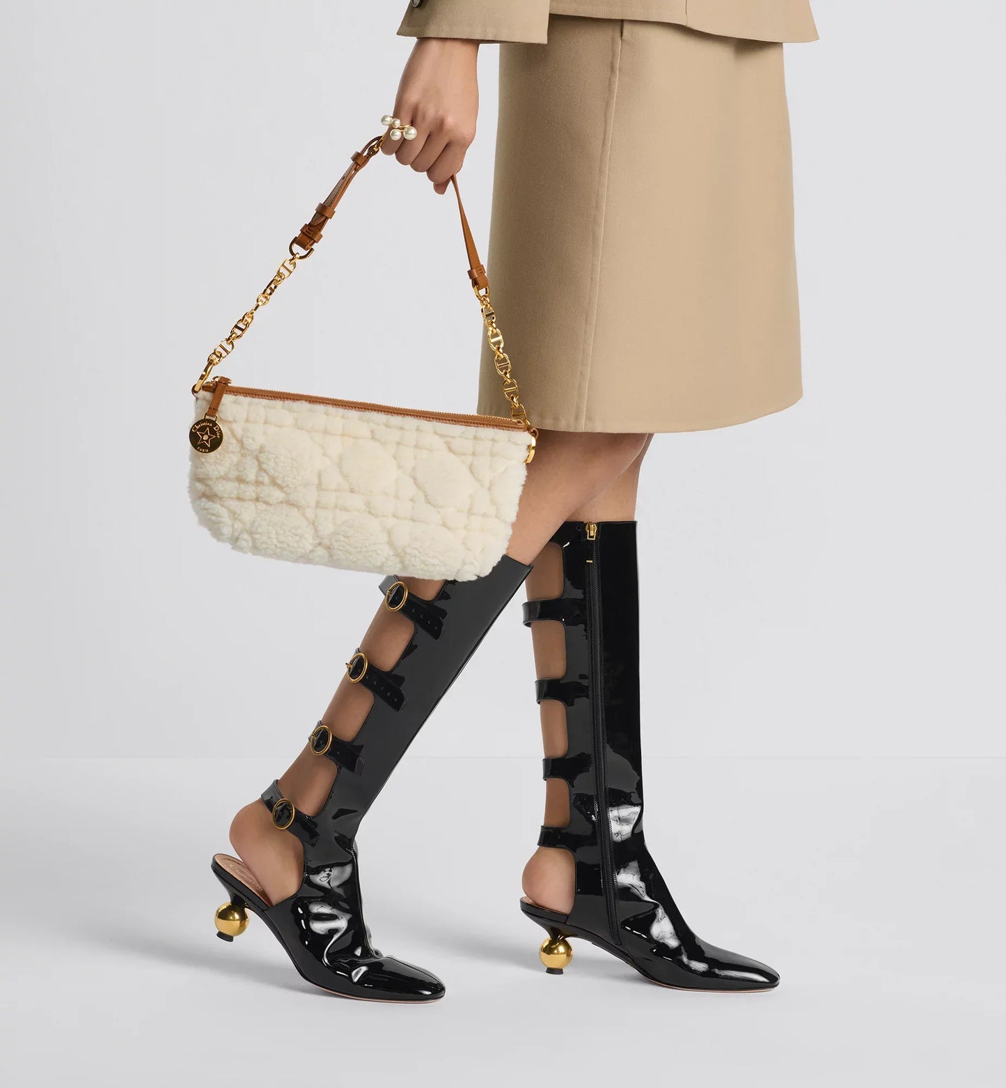 Sac hobo Diorstar à chaîne